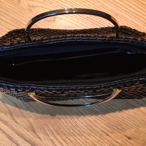 Black party bling clutch - Picture 2 of 3